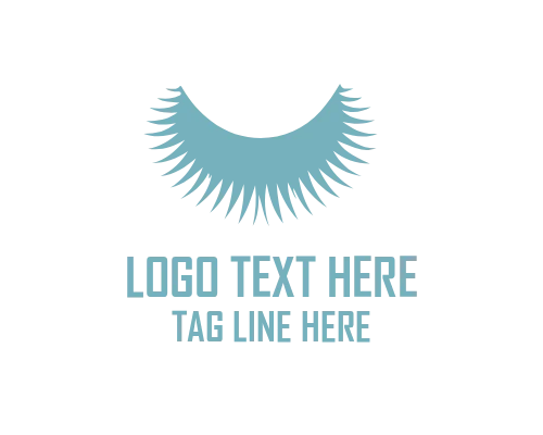 Beauty Eye Lash Cosmetic Logo
