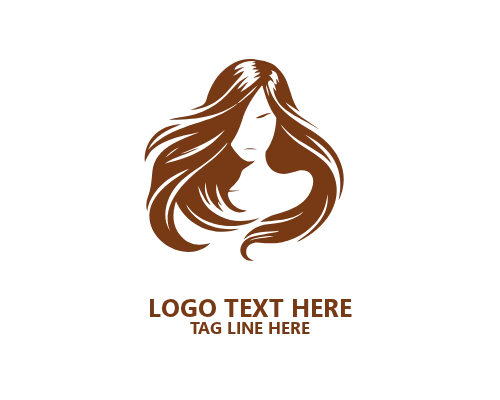 Beauty Salon Women Hair Logo