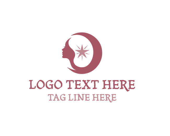Beauty Star Feminine Design Logo