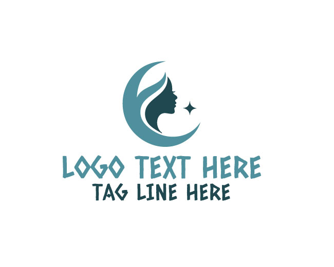 Beauty Star Shine Design Logo