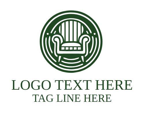 Bedroom Nightstand Furniture Logo