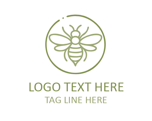 Bee Honeycomb Line