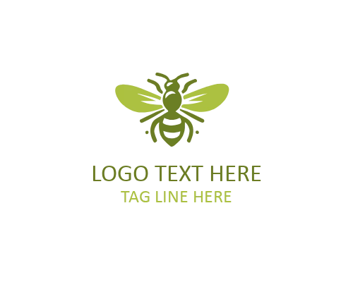 Bee Nature Wildlife Logo