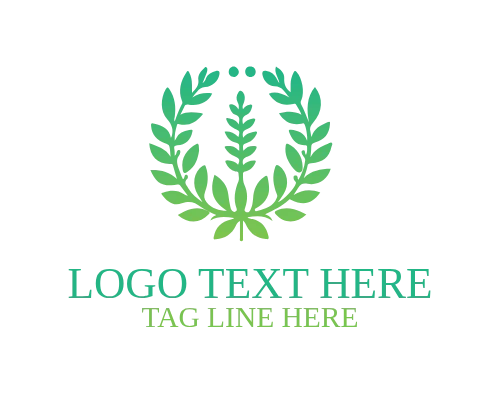 Berry Branch Decorative Wreath Logo