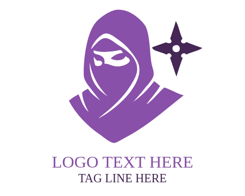 Berserk Ninja Mascot Logo