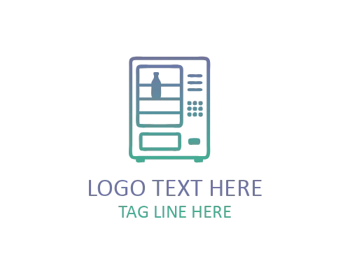 Beverage Vending Logo for Drink Machines and Retail Brands