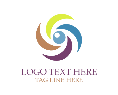  Binary Code Shutter Logo