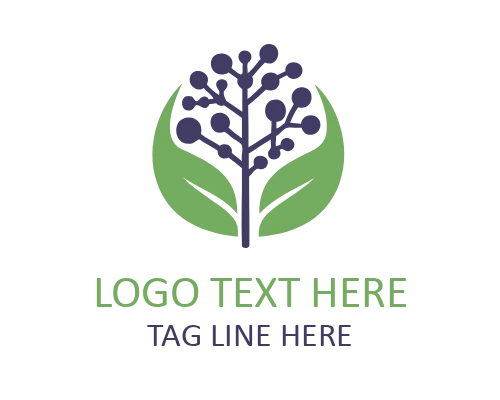 Bio Tech Leaf Fusion