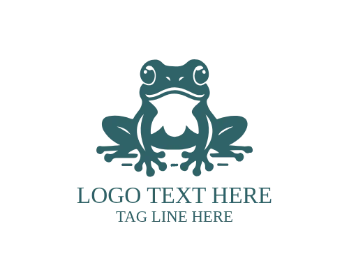 Biology Education Frog Logo