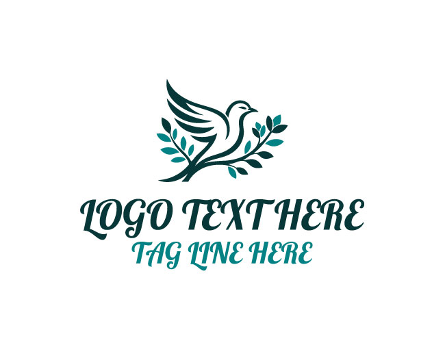 Bird Branch Freedom Best Design Logo