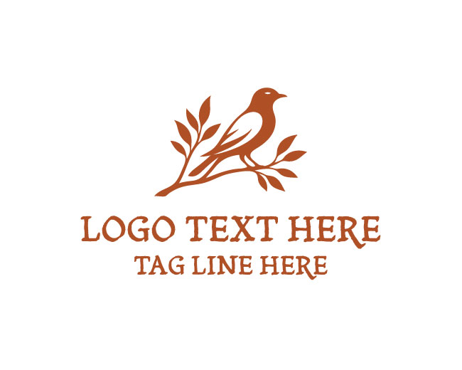 Bird Branch Wildlife Best Logo