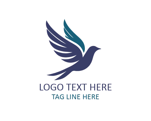 Bird Flight Motion Dynamic Logo