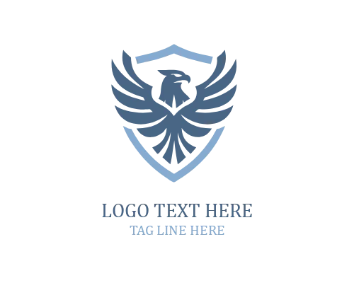  Black Eagle Shield Logo