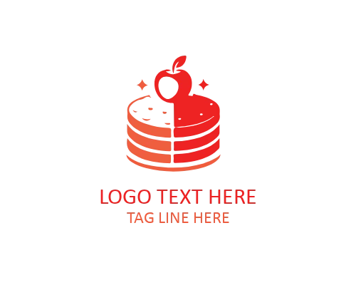 Black & White Cake Slice Icon