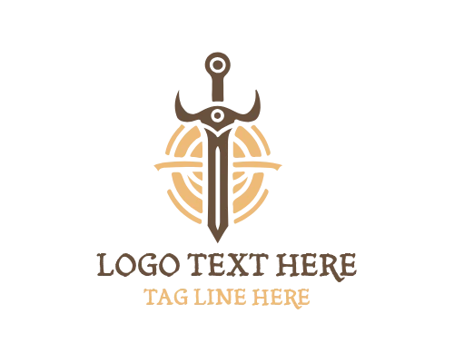Blade Sword Logo for Warrior Branding