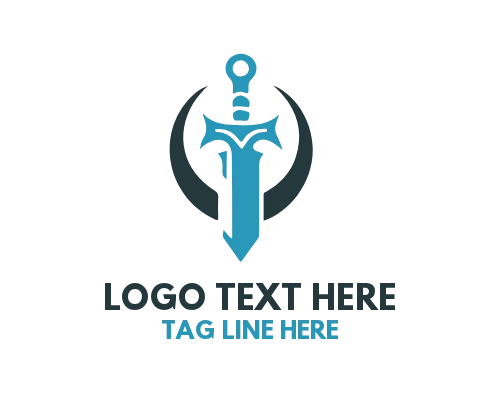Blade Sword Logo for Warrior Branding