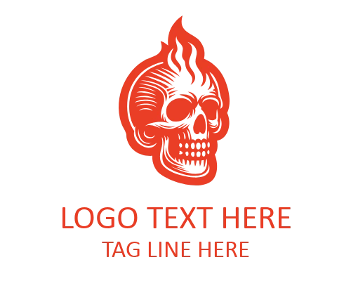 Blazing Inferno Skull Fire Emblem