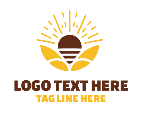 Bloom Sunflower Logo