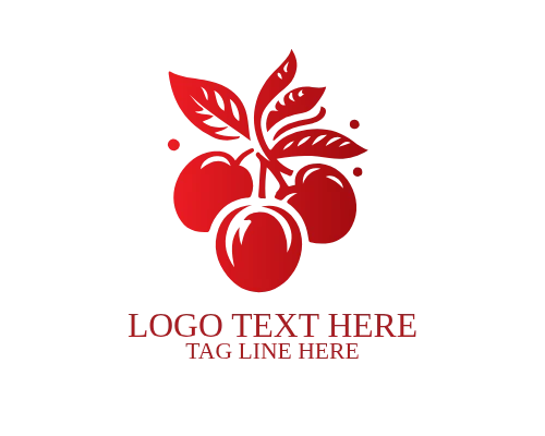 Blooming Apricot Circle Logo