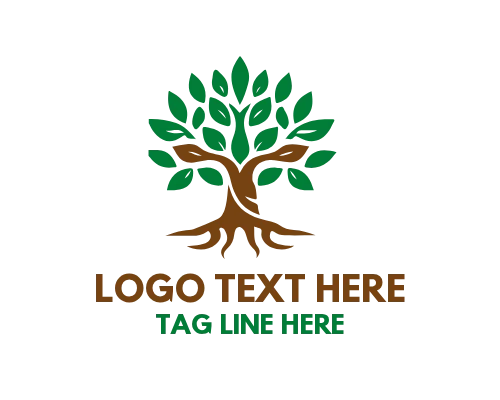 Blooming Cherry Blossom Tree Spring Beauty Logo