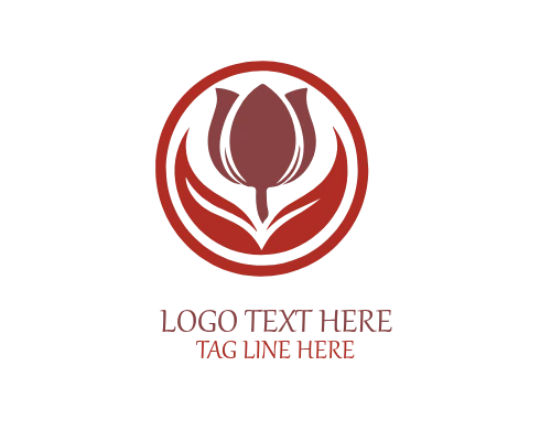 Blooming Flower Logo for Botanical, Wellness, and Lifestyle Brands