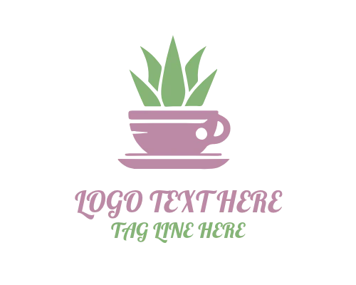 Blooming Flower Pot Logo