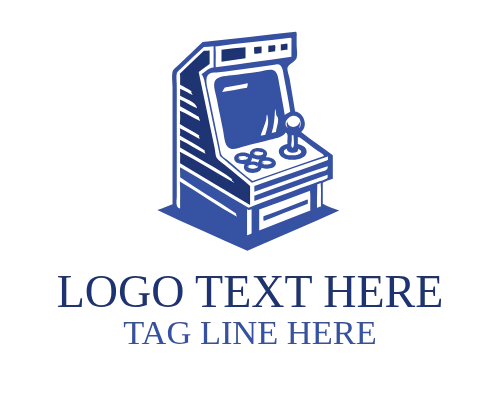 Blue Arcade Gaming Logo