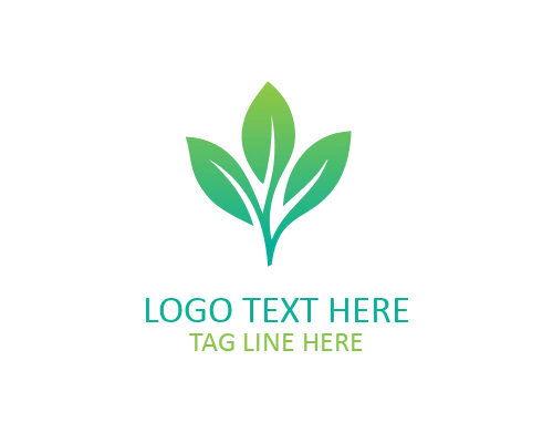 Bold Abstract Leaf Logo for Strong Branding, Eco Businesses, and Impactful Identity