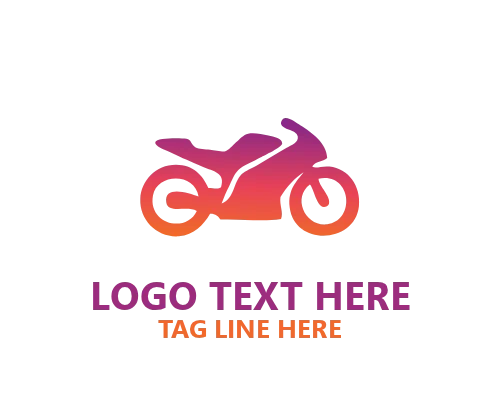 Bold Abstract Motorcycle Logo