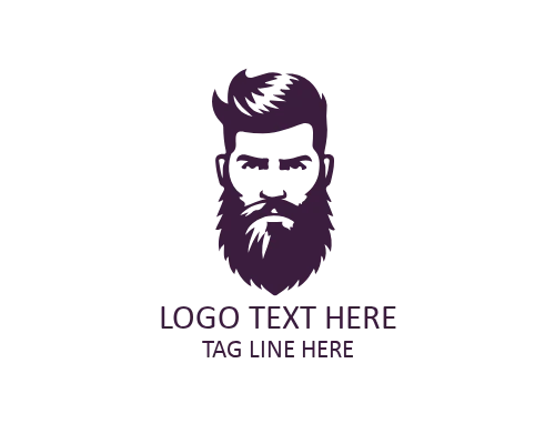 Bold Beard Barber Branding Logo