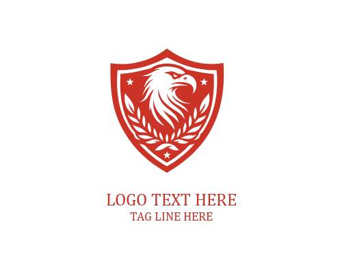 Bold Eagle Shield Logo
