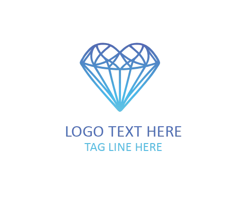 Bold Flat Diamond Logo for Strong Branding and Premium Identity