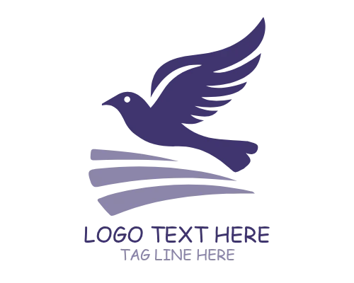 Bold Flight Bird Logo