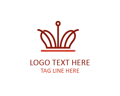 Bold Geometric Crown Logo for Modern Brand Identity
