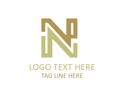 Bold Gradient Letter N Logo for Strong Brand Identity