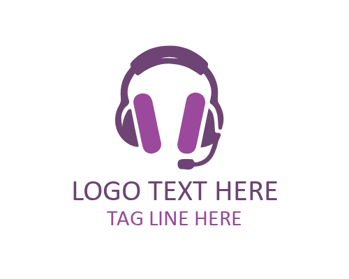 Bold Headphone Logo