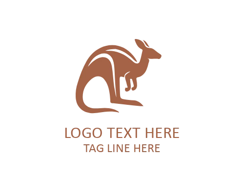 Bold Kangaroo Logo for Strong Identity