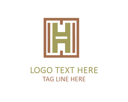 Bold Letter H Logo for Strong Corporate Branding