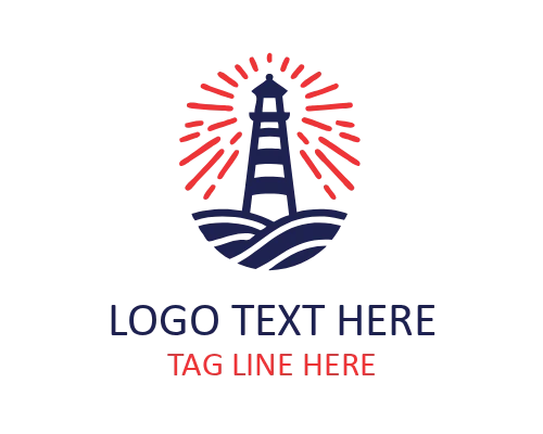 Bold Lighthouse Logo for Strong Brand Identity
