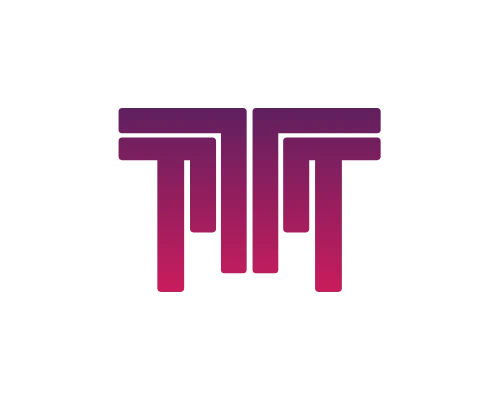 Bold Outline Letter M Logo