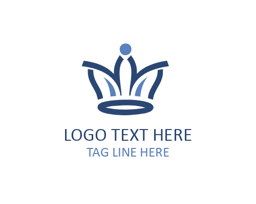 Bold Powerful Crown Logo for Leadership, Strength, and Authority