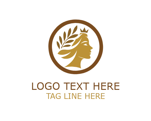 Bold Queen Crown Logo for Strong Luxury and Royal Branding