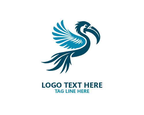 Bold Tropical Bird Badge