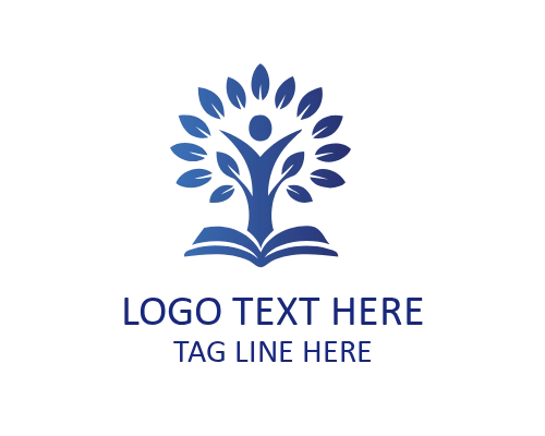 Book Learning Path Abstract Logo