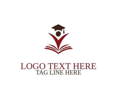 Book of Light Abstract Logo