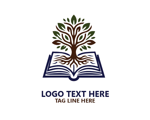 Book Tree Iconic Logo