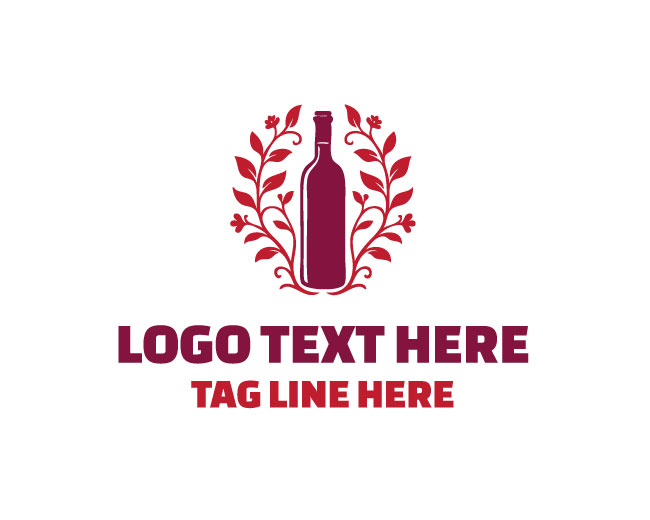 Botanical Wine Logo