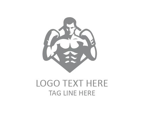 Boxing Champion Logo Design