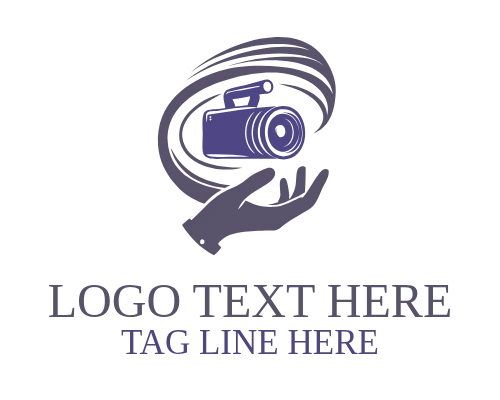 Brand Hand Camera Logo