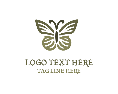 Brand Identity Butterfly Logo